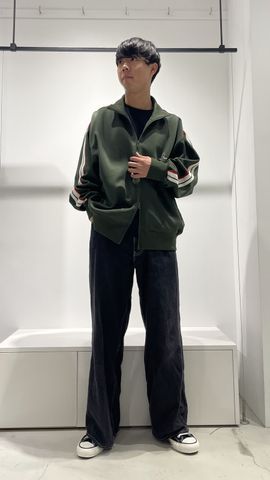 SIDE LINE LOOSE TRACK JACKET(UNISEX)｜CONVERSE TOKYO