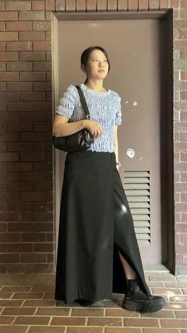 GARMENT DYED URAKE | OVERSIZED PULLOVER – ATON | エイトン