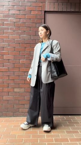 SET UP】OVERSIZE SINGLE JACKET｜CONVERSE TOKYO (コンバース