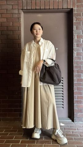 BACK SLIT ORGANDY SHEER SHIRT｜CONVERSE TOKYO (コンバース