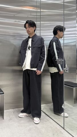 NAVY SERIES】SIDE LINE JACKET (SET-UP)｜CONVERSE TOKYO (コンバース