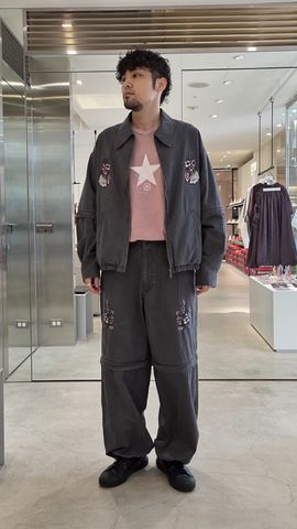 PIGMENT DYE STAR☆ PRINT TEE｜CONVERSE TOKYO (コンバーストウキョウ