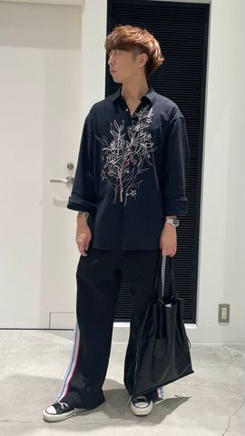 FLOWER EMBROIDERY SHIRTS｜CONVERSE TOKYO (コンバース
