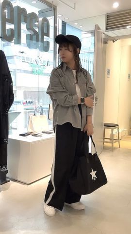 SET UP】SIDE LINE SLACKS PANTS｜CONVERSE TOKYO (コンバース