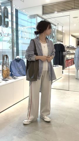 SIDE LINE LOOSE TRACK PANTS｜CONVERSE TOKYO (コンバース