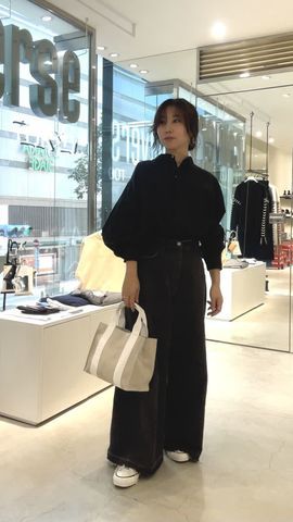 STAR☆LACE】BACK LACE OVERSIZED SHIRTS｜CONVERSE TOKYO