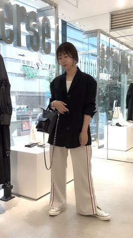 SET UP】OVERSIZE SINGLE JACKET｜CONVERSE TOKYO (コンバース
