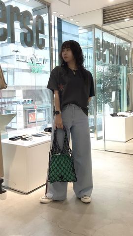 PIGMENT DYE BACK PRINT TEE｜CONVERSE TOKYO (コンバース