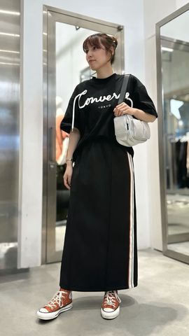 SPINDLE LOGO EMBROIDERY TEE｜CONVERSE TOKYO (コンバース