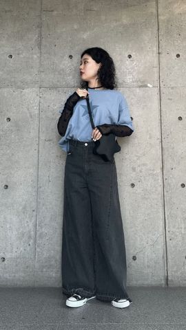 HL】DENIM BAGGY PANTS｜CONVERSE TOKYO (コンバーストウキョウ