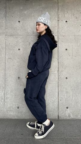 kotohayokozawa】STAR☆ PATCH HOODIE (SET UP)｜CONVERSE TOKYO