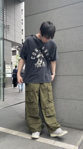 日本未発売 STRANGELOVE - PANDA BEAR L/S TEE トップス