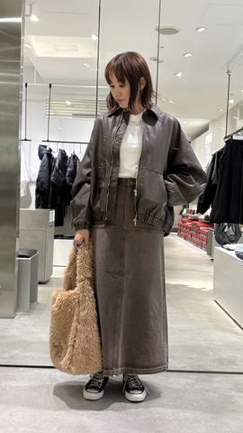 値下げ中★25SS BELPER /LOVE SWEAT SKIRT/スカート HL】LACE-UP DENIM SKIRT WASHED (SET-UP)｜CONVERSE TOKYO