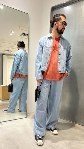 WEB LIMITED】LIGHT DENIM SHIRT JACKET｜CONVERSE TOKYO