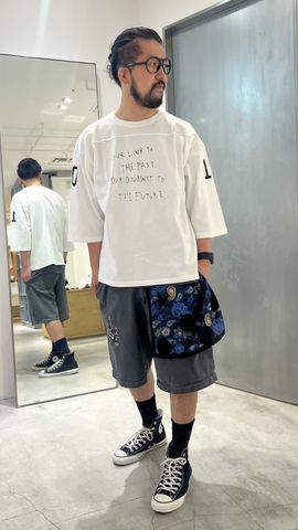 FILL THE BILL】NUMBER FOOTBALL TEE｜CONVERSE TOKYO (コンバース