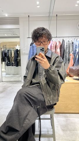 HL】VINTAGE SYNTHETIC LEATHER BLOUSON｜CONVERSE TOKYO (コンバース