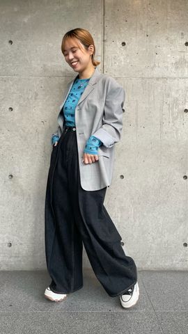 SET UP】OVERSIZE SINGLE JACKET｜CONVERSE TOKYO (コンバース