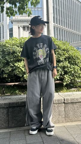 PIGMENT DYE TIGER LOGO TEE｜CONVERSE TOKYO (コンバーストウキョウ