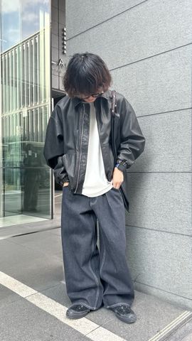 HL】VINTAGE SYNTHETIC LEATHER BLOUSON｜CONVERSE TOKYO (コンバース