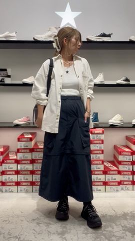 STAR☆ PATCH DENIM SHIRT｜CONVERSE TOKYO (コンバース