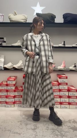 SET UP】OVERSIZE SINGLE JACKET｜CONVERSE TOKYO (コンバース