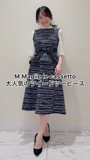 ピンタックリボンブラウス｜Maglie le cassetto（マーリエ ル