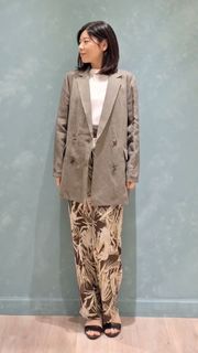 リネンダブルブレストジャケット《la veille by SUPERIOR CLOSET