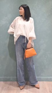 SUPERIOR CLOSET》別注ハイライズストレートデニム《upper