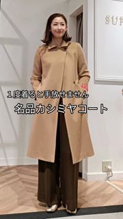 ef-de アンゴラベルテッドファーコート　7号　イネド　アナイ　IENA 110010314252109021001