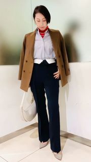 大草直子コラボ》カシミヤダブルブレストジャケット《COLOMBO
