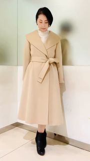 CONTESSA》ショールカラーカシミヤコート《PIACENZA》｜M Maglie