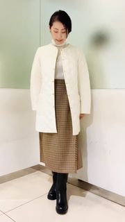 高評価！ 別注ラップミディスカート《O'neil Dublin》｜INED（イネド of チュニック