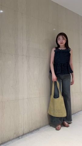Sustainableストレッチフレアデニムパンツ(デニム)｜パンツ