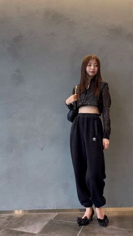 【祝開店！大放出セール開催中】 adidas Originals】ボアパンツ(ロングパンツ)｜パンツ｜SNIDEL パンツ