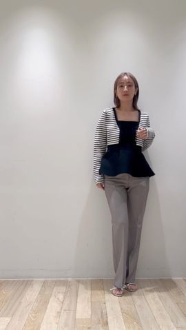 美脚ストレッチパンツ(ロングパンツ)｜パンツ｜SNIDEL
