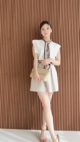 Sustainableタイセットノースリニットプルオーバー(ニット)｜トップス